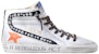 (Women) Golden Goose Slide 'Distressed White High-Top' GWF00115.F001132.10510