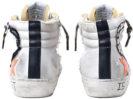 (Women) Golden Goose Slide 'Distressed White High-Top' GWF00115.F001132.10510 Shop (Women) Golden Goose Slide 'Distressed White High-Top' GWF00115.F001132.10510