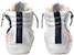 (Women) Golden Goose Slide 'Distressed White High-Top' GWF00115.F001132.10510