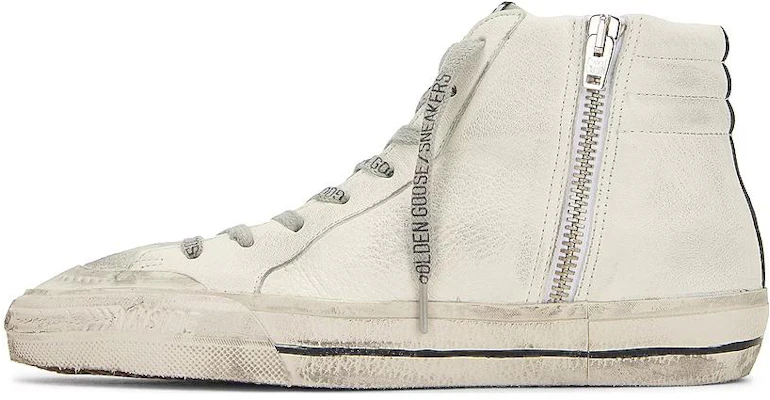 (W) Golden Goose Slide 'Kulit Putih Distressed' GWF00211.F003230.81784 Buy (W) Golden Goose Slide 'Kulit Putih Distressed' GWF00211.F003230.81784