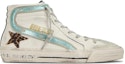 Order (W) Golden Goose Slide 'Kulit Putih Distressed' GWF00211.F003230.81784