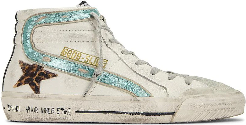 (W) Golden Goose Slide 'Kulit Putih Distressed' GWF00211.F003230.81784 Order (W) Golden Goose Slide 'Kulit Putih Distressed' GWF00211.F003230.81784