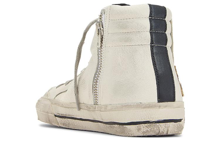 Shop (W) Golden Goose Slide 'Kulit Putih Distressed' GWF00211.F003230.81784
