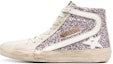 Buy (W) Golden Goose Slide 'Zip Kilatan Ungu Putih' GWF00115.F004526.82284