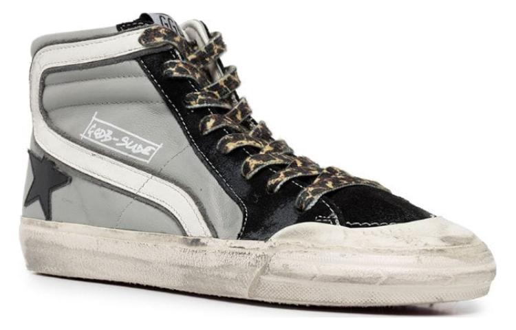 Order (W) Golden Goose Slide 'Abu-abu' GWF00211.F002455.81492