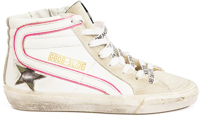 (W) Golden Goose Slide 'Ice Camo Kasut Tinggi Rosak' G36WS595.A78 Order (W) Golden Goose Slide 'Ice Camo Kasut Tinggi Rosak' G36WS595.A78