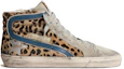 Order (W) Golden Goose Slide 'Leopard Print High-Top' Kasut Tinggi Lelaki Perempuan. GWF00115.F003484.81835