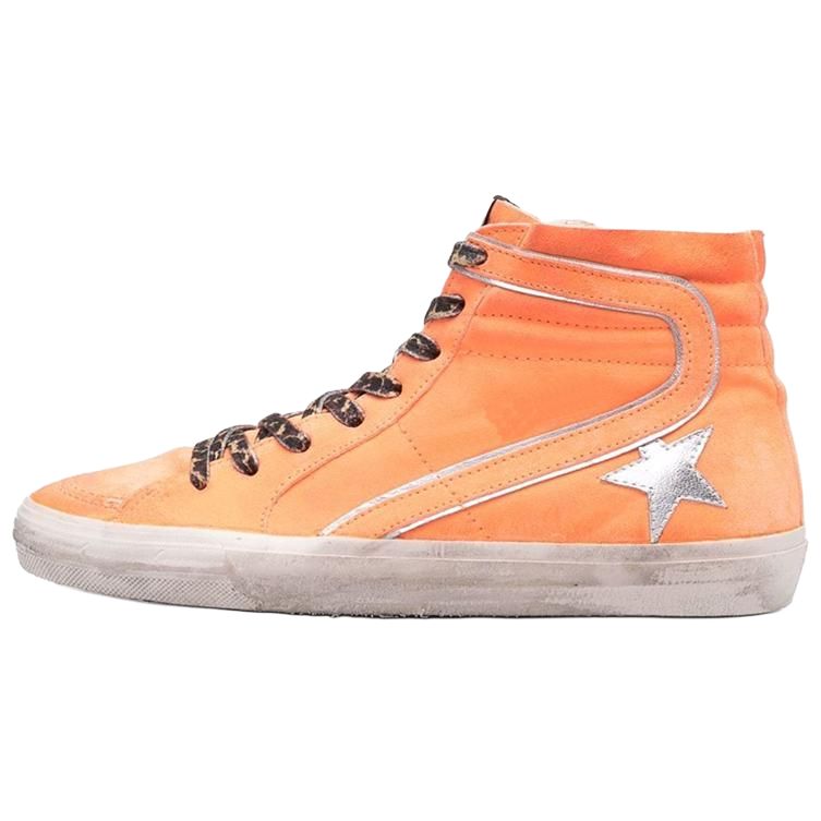 (Women) Golden Goose Slide 'Orange Fashion High-Top' GWF00115.F002712.30249