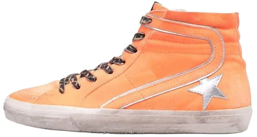 (Women) Golden Goose Slide 'Orange Fashion High-Top' GWF00115.F002712.30249 (Women) Golden Goose Slide 'Orange Fashion High-Top' GWF00115.F002712.30249