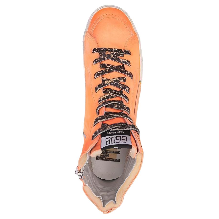Shop (Women) Golden Goose Slide 'Orange Fashion High-Top' GWF00115.F002712.30249