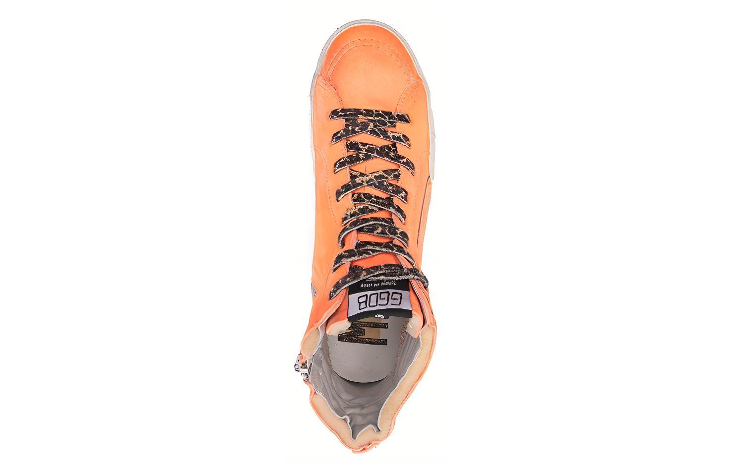 Shop (W) Golden Goose Slide 'Top Alto de Moda Naranja' GWF00115.F002712.30249
