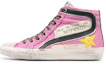 Buy (W) Golden Goose Slide 'Kanvas Merah Muda' GWF00115.F000259.25553