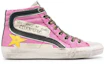 Order (W) Golden Goose Slide 'Kanvas Merah Muda' GWF00115.F000259.25553