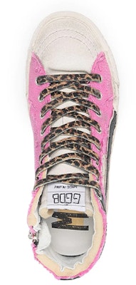 Golden Goose Slide 帆布鞋 女款 粉紅色 Lookbook Golden Goose Slide 帆布鞋 女款 粉紅色