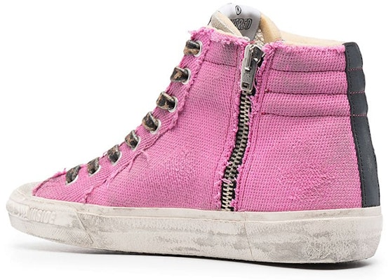 (Women) Golden Goose Slide 'Pink Canvas' GWF00115.F000259.25553 Purchase (Women) Golden Goose Slide 'Pink Canvas' GWF00115.F000259.25553