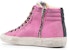 (W) Golden Goose Slide 'Kanvas Merah Jambu' GWF00115.F000259.25553