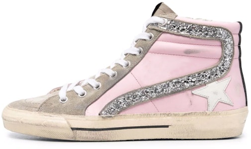 (W) Golden Goose Slide 'Pink High-Top' Sepatu Tinggi Wanita GWF00115.F002453.81491 Buy (W) Golden Goose Slide 'Pink High-Top' Sepatu Tinggi Wanita GWF00115.F002453.81491