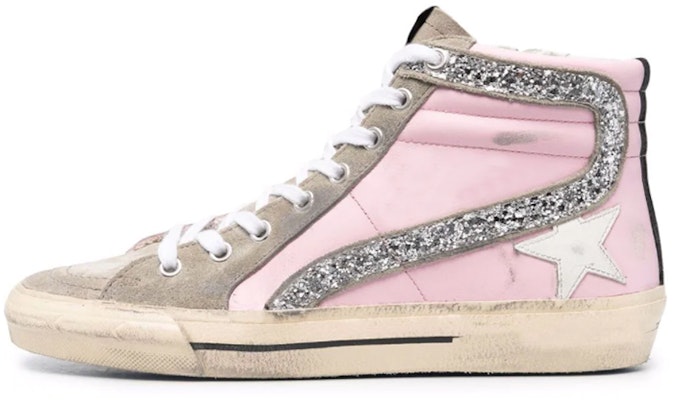 (Women) Golden Goose Slide 'Pink High-Top' GWF00115.F002453.81491 Buy (Women) Golden Goose Slide 'Pink High-Top' GWF00115.F002453.81491