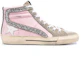 Order (W) Golden Goose Slide 'Pink High-Top' Sepatu Tinggi Wanita GWF00115.F002453.81491