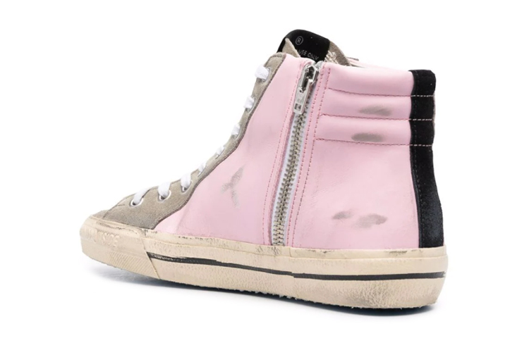 Shop (W) Golden Goose Slide 'Pink High-Top' Sepatu Tinggi Wanita GWF00115.F002453.81491