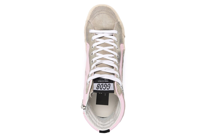 Purchase (W) Golden Goose Slide 'Pink High-Top' Sepatu Tinggi Wanita GWF00115.F002453.81491