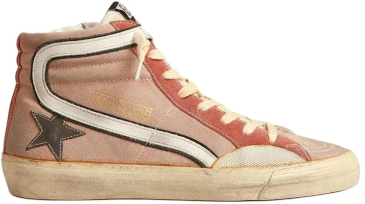 (W) Golden Goose Slide 'Merah Jambu Putih' GWF00477.F004073.55521 Order (W) Golden Goose Slide 'Merah Jambu Putih' GWF00477.F004073.55521