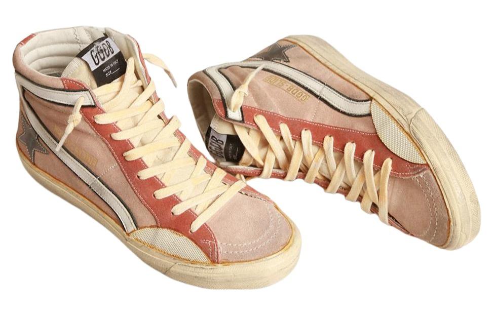 Lookbook (W) Golden Goose Slide 'Merah Jambu Putih' GWF00477.F004073.55521