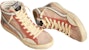 (W) Golden Goose Slide 'Merah Jambu Putih' GWF00477.F004073.55521