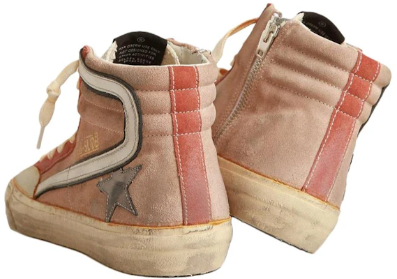 (W) Golden Goose Slide 'Merah Jambu Putih' GWF00477.F004073.55521 Shop (W) Golden Goose Slide 'Merah Jambu Putih' GWF00477.F004073.55521