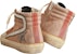 (W) Golden Goose Slide 'Merah Jambu Putih' GWF00477.F004073.55521