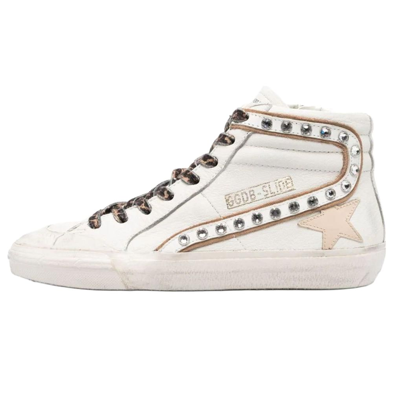 (Women) Golden Goose Slide 'White Blue' GWF00211.F004711.11541