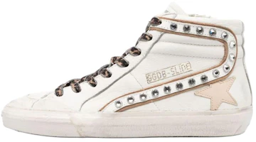 (Women) Golden Goose Slide 'White Blue' GWF00211.F004711.11541 (Women) Golden Goose Slide 'White Blue' GWF00211.F004711.11541
