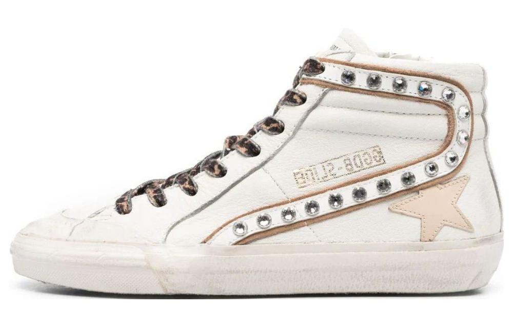 Buy (W) Golden Goose Slide 'Putih Biru' GWF00211.F004711.11541