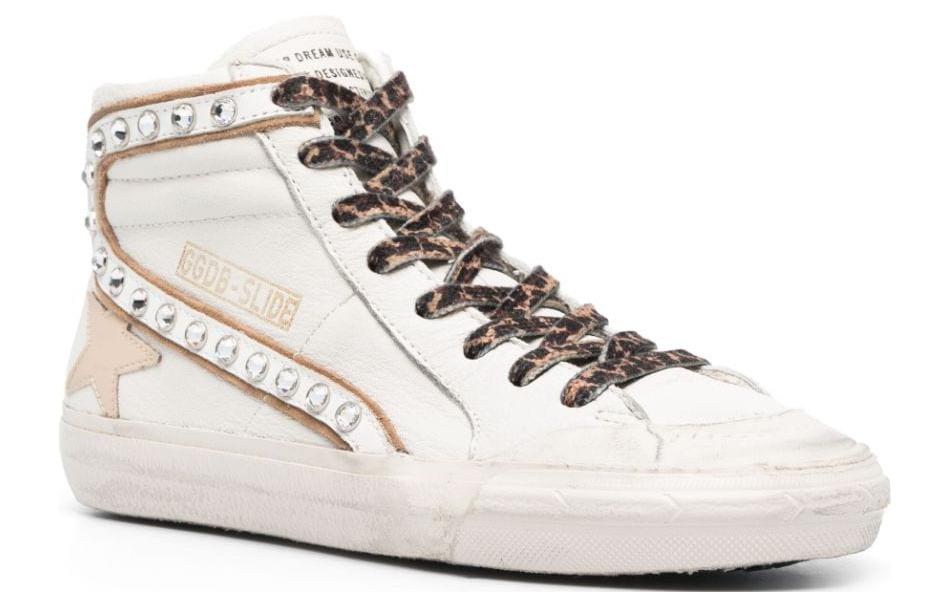 Order (W) Golden Goose Slide 'Putih Biru' GWF00211.F004711.11541