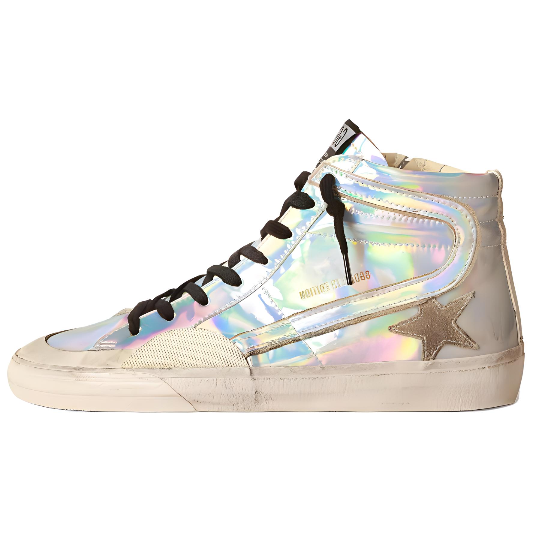 (Women) Golden Goose Slide 'White Fashion Low-Top' GWF00115.F003535.70136