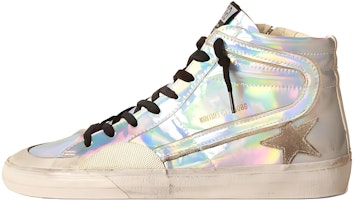 (Women) Golden Goose Slide 'White Fashion Low-Top' GWF00115.F003535.70136 (Women) Golden Goose Slide 'White Fashion Low-Top' GWF00115.F003535.70136