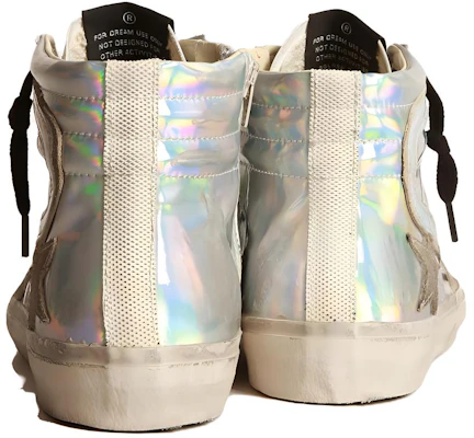 (W) Golden Goose Slide 'Putih Sepatu Fashion Rendah' GWF00115.F003535.70136 Lookbook (W) Golden Goose Slide 'Putih Sepatu Fashion Rendah' GWF00115.F003535.70136