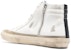 (W) Golden Goose Slide 'Fesyen Tinggi Putih' Kasut Tinggi GWF00369.F003259.11198