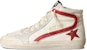 (W) Golden Goose Slide 'Putih Merah Fesyen Tinggi Atas' GWF00211.F003411.10350