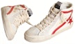 Lookbook (W) Golden Goose Slide 'Putih Merah Fesyen Tinggi Atas' GWF00211.F003411.10350