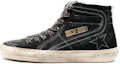 Buy (W) Golden Goose Slide High-Top 'Black Essentials' - Hitam Asas Мужак Tinggi GWF00115.F004146.90179