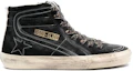 Order (W) Golden Goose Slide High-Top 'Black Essentials' - Hitam Asas Мужак Tinggi GWF00115.F004146.90179