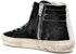 (W) Golden Goose Slide High-Top 'Black Essentials' - Hitam Asas Мужак Tinggi GWF00115.F004146.90179