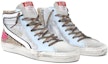 Lookbook (W) Golden Goose Slide Tinggi 'Perak Usang' GWF00116.F001481.81110