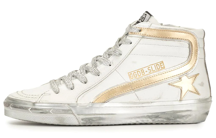 (Women) Golden Goose Slide High 'White' GWF00115.F001044.10380