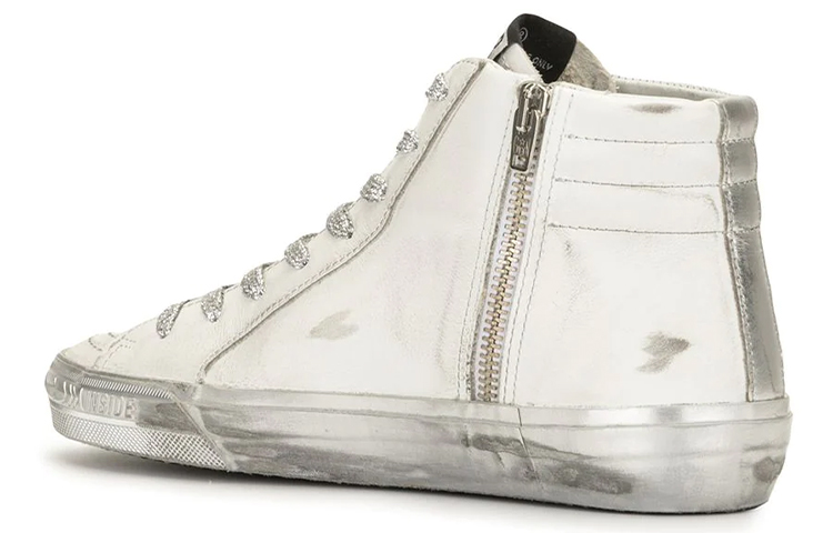 Lookbook (W) Golden Goose Slide Tinggi 'Putih' GWF00115.F001044.10380