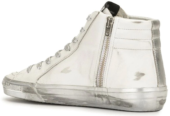 (W) Golden Goose Slide Tinggi 'Putih' GWF00115.F001044.10380 Lookbook (W) Golden Goose Slide Tinggi 'Putih' GWF00115.F001044.10380