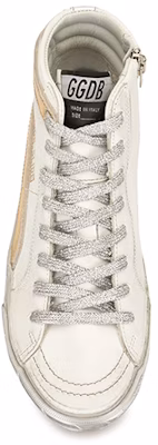 (W) Golden Goose Slide Tinggi 'Putih' GWF00115.F001044.10380 Shop (W) Golden Goose Slide Tinggi 'Putih' GWF00115.F001044.10380