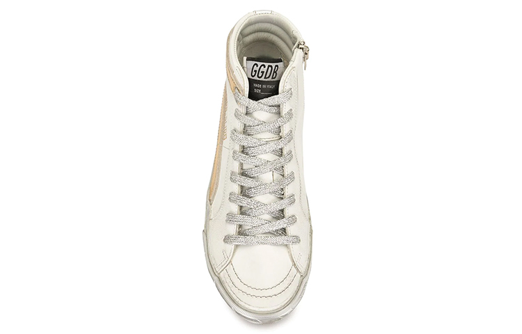 Shop (Women) Golden Goose Slide High 'White' GWF00115.F001044.10380