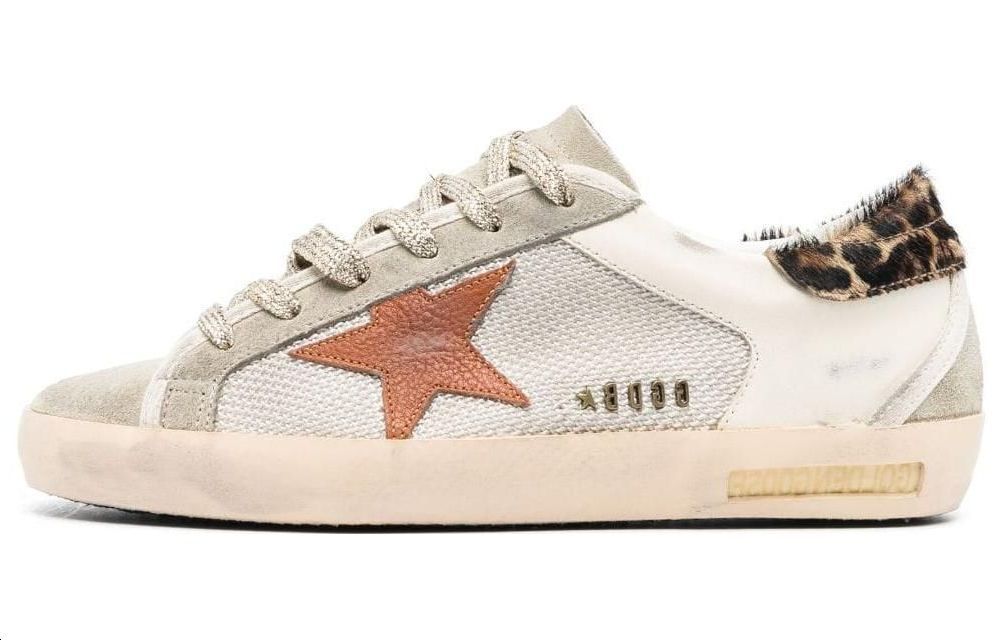 (W) Golden Goose Sneakers 'Grey Orange Distressed'